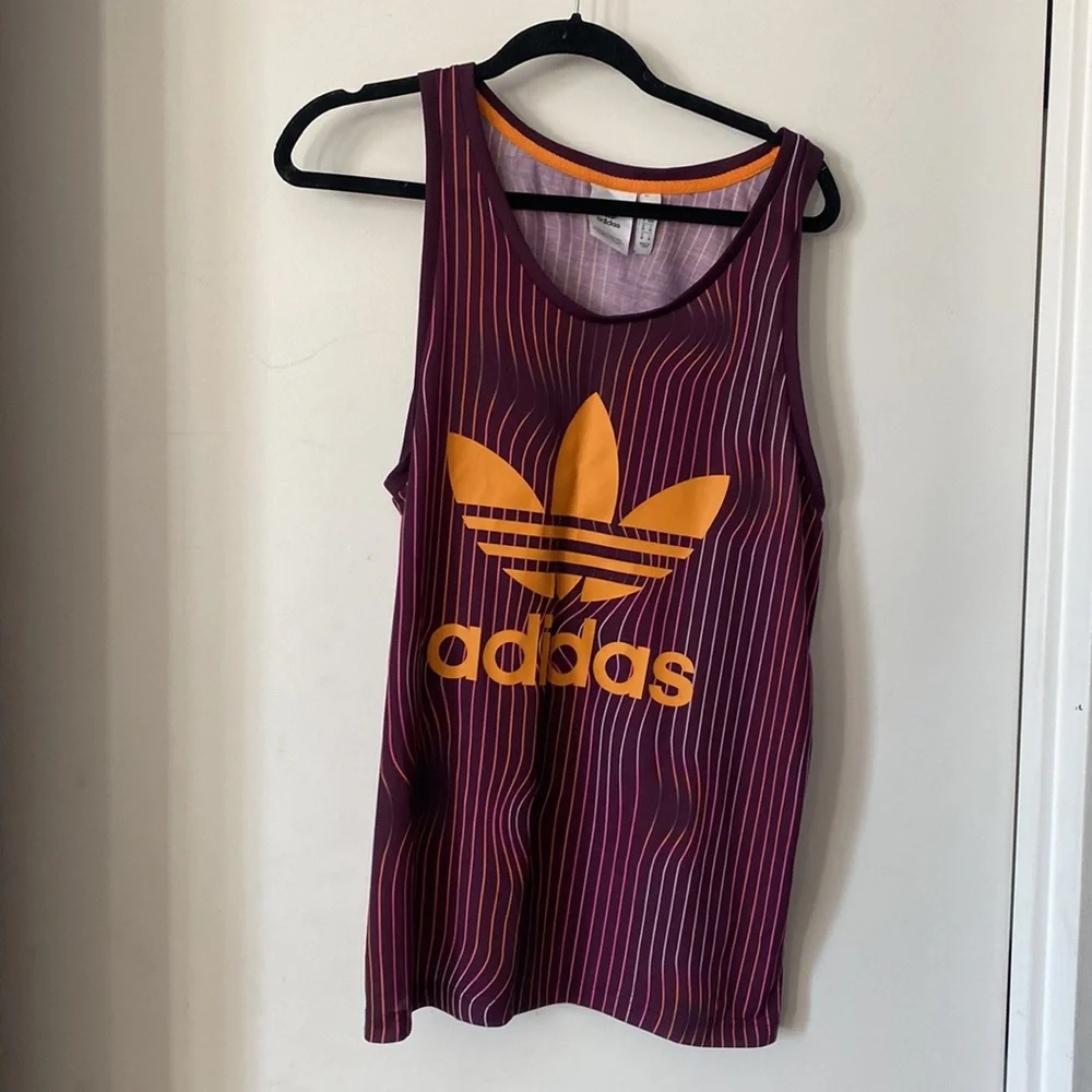 Adidas Warped Stripes Tank Top